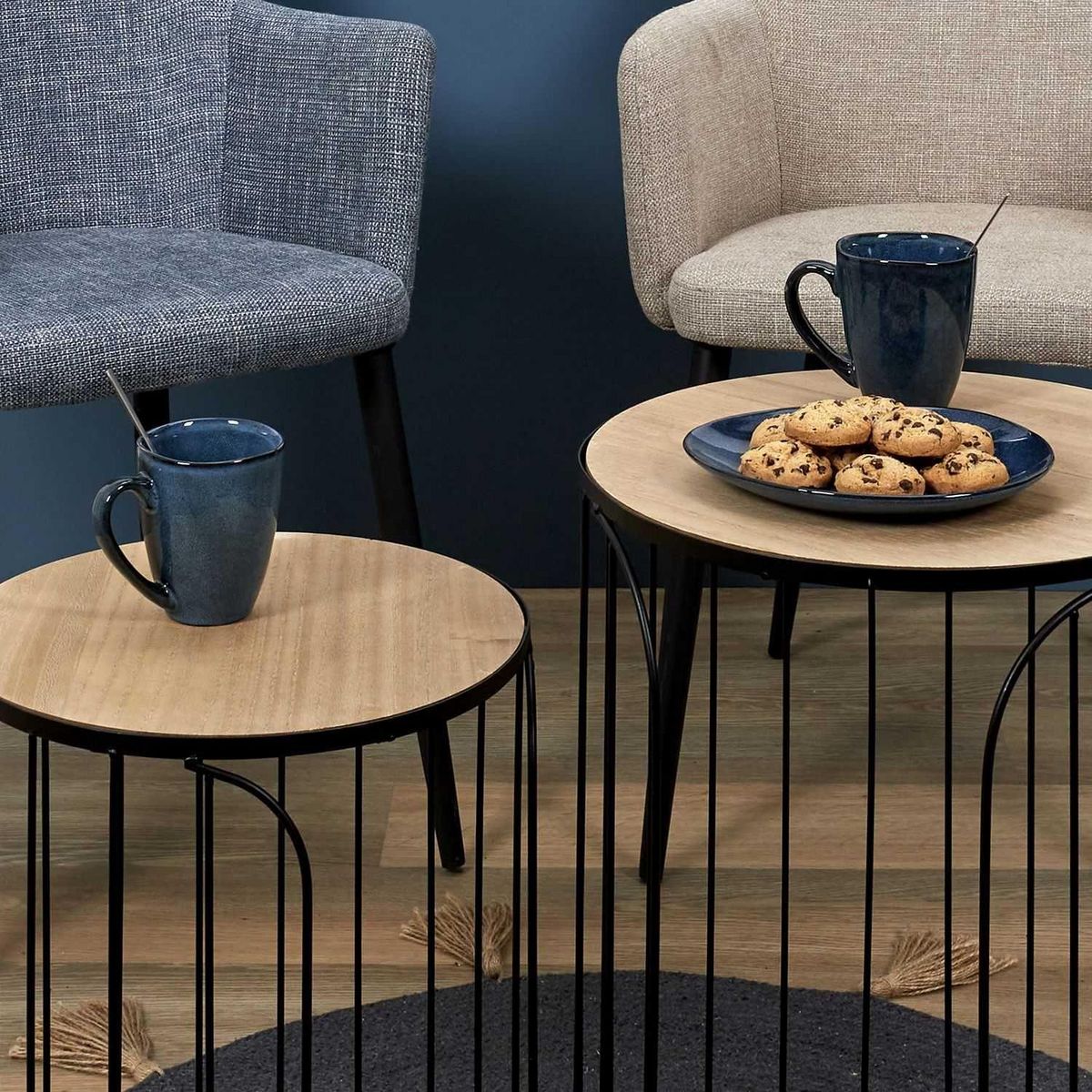 Saveur et dégustation Lot 2x Mug design Au gré du temps