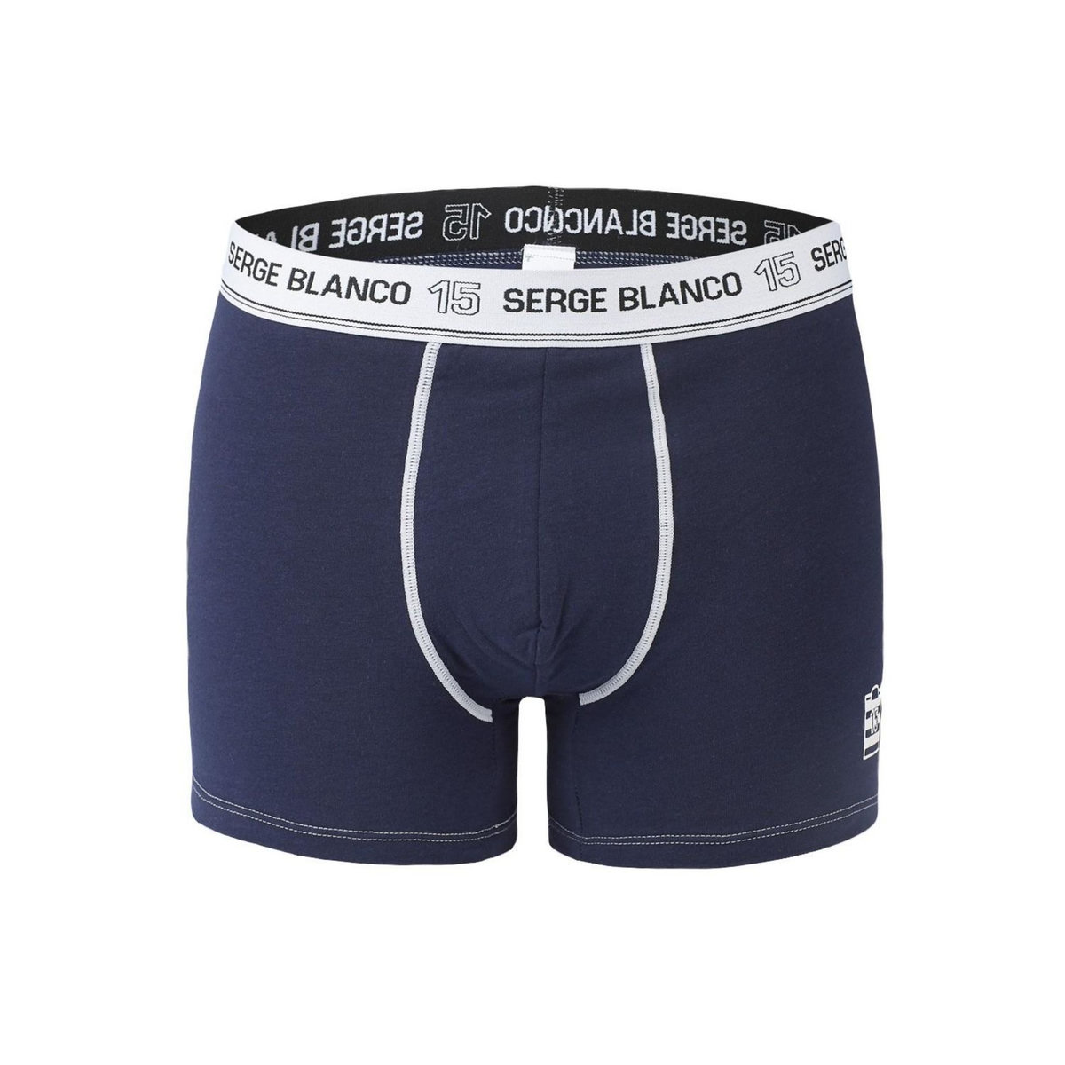 SERGE BLANCO Lot de 8 boxers homme en coton