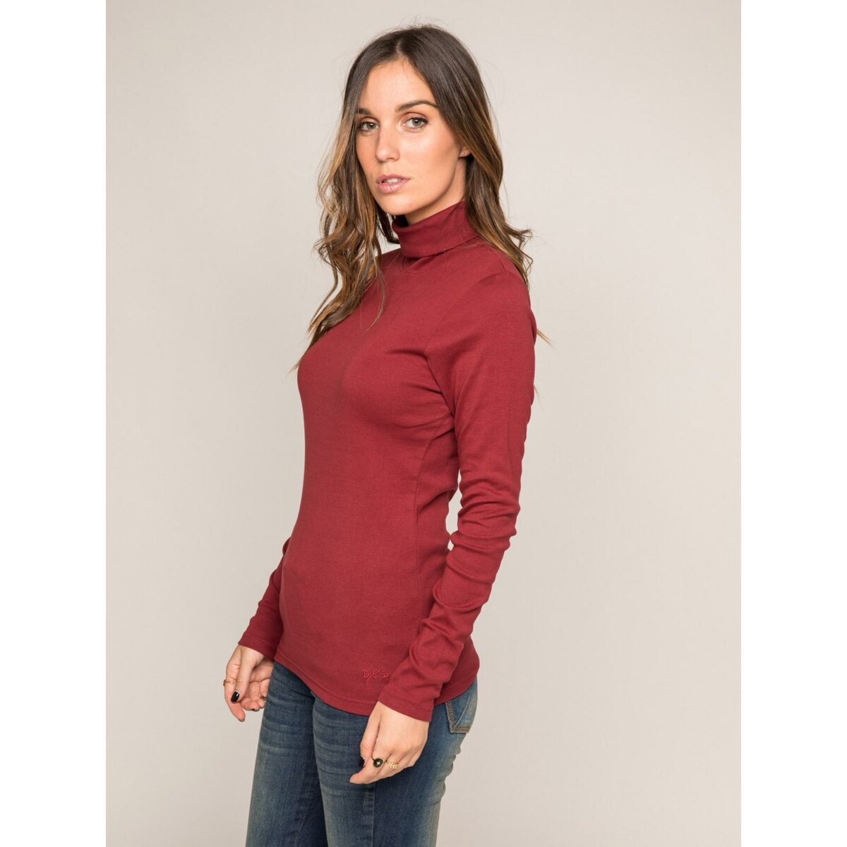 Sous pull col roulé femme pas cher hot sale