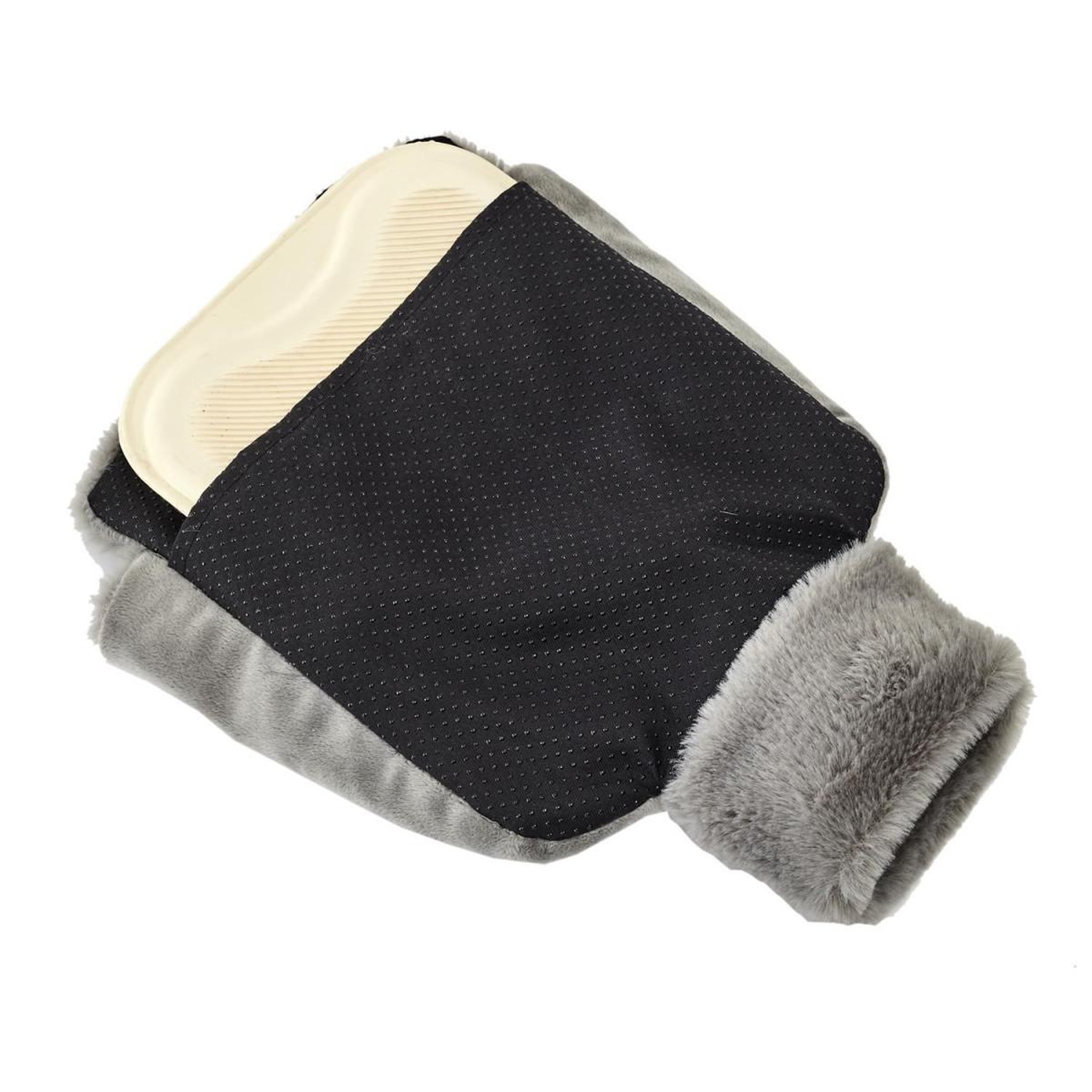 Voir la diapositive 2 : SENSLY Bouillotte pour chaussons  cocooning  2l gris