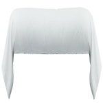 Les Ateliers du Linge Une taie de traversin 100% coton. Coloris disponibles : Gris, Bleu, Jaune, Blanc, Rouge