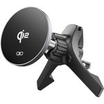 FORCE POWER Station de charge induction 15W Qi2 sur grille +cable noir