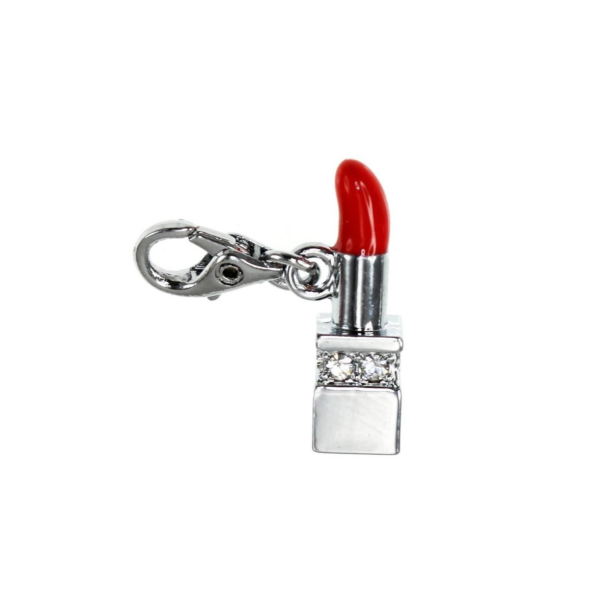 SC CRYSTAL Charm rouge à lèvres SC Crystal orné de Cristaux scintillants