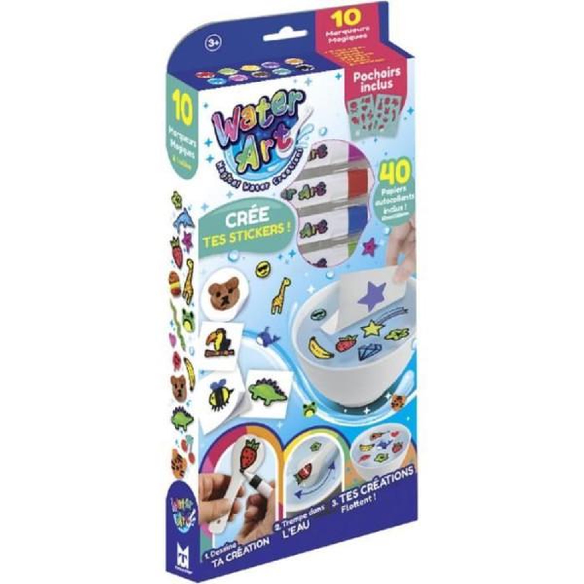 Voir la diapositive 3 : SILVERLIT Kit water art - silverlit - avec autocollants - des 3 ans