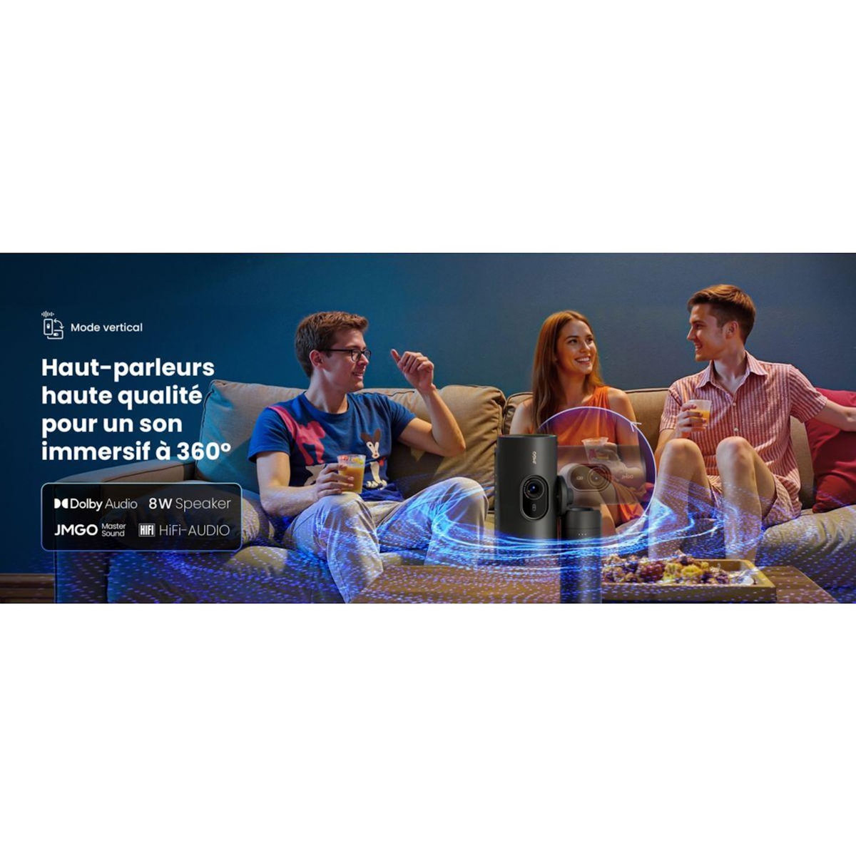 JMGO Vidéoprojecteur portable PicoPlay+