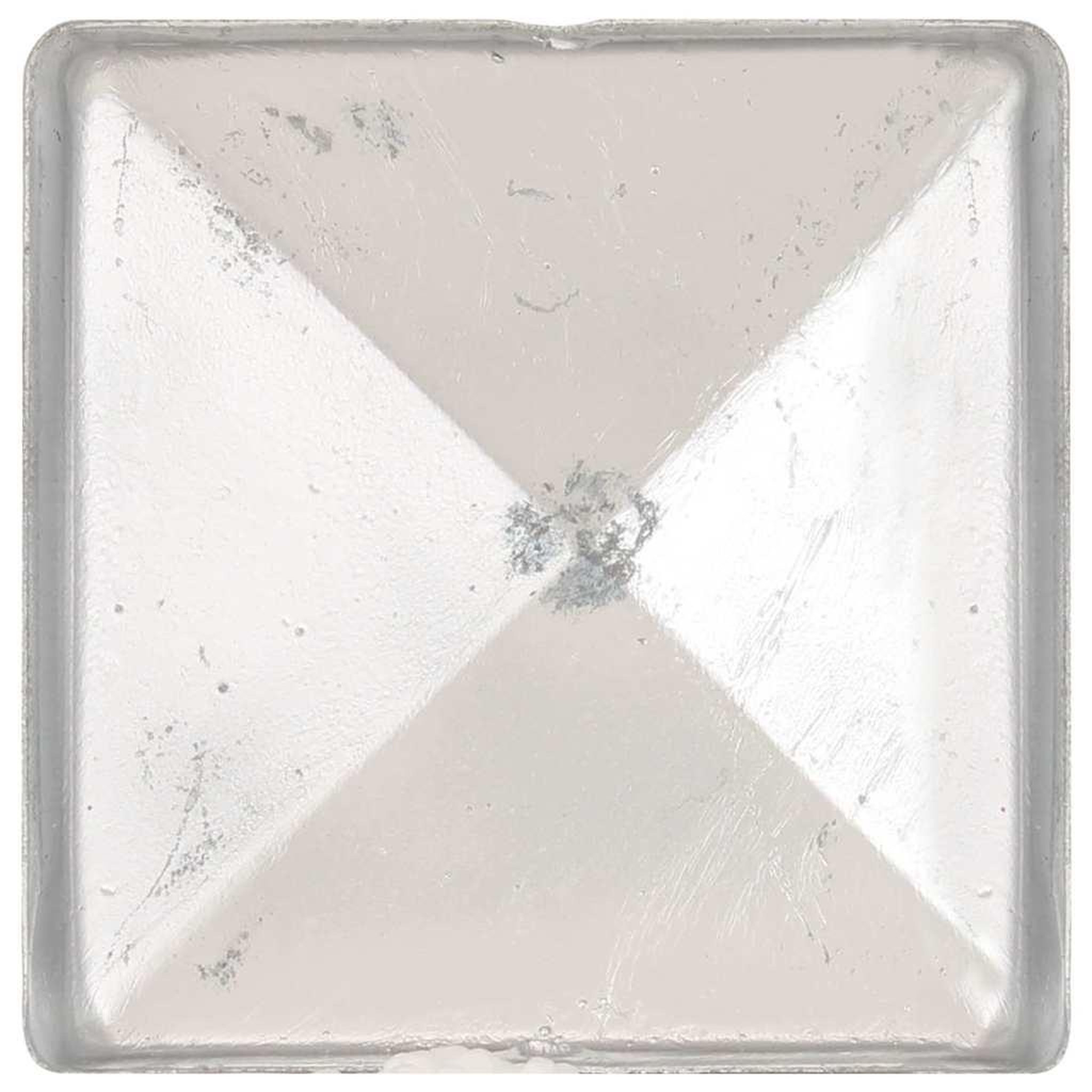 Voir la diapositive 5 : VIDAXL Bouchons de poteau de cloture 6 pcs metal galvanise 81x81 mm