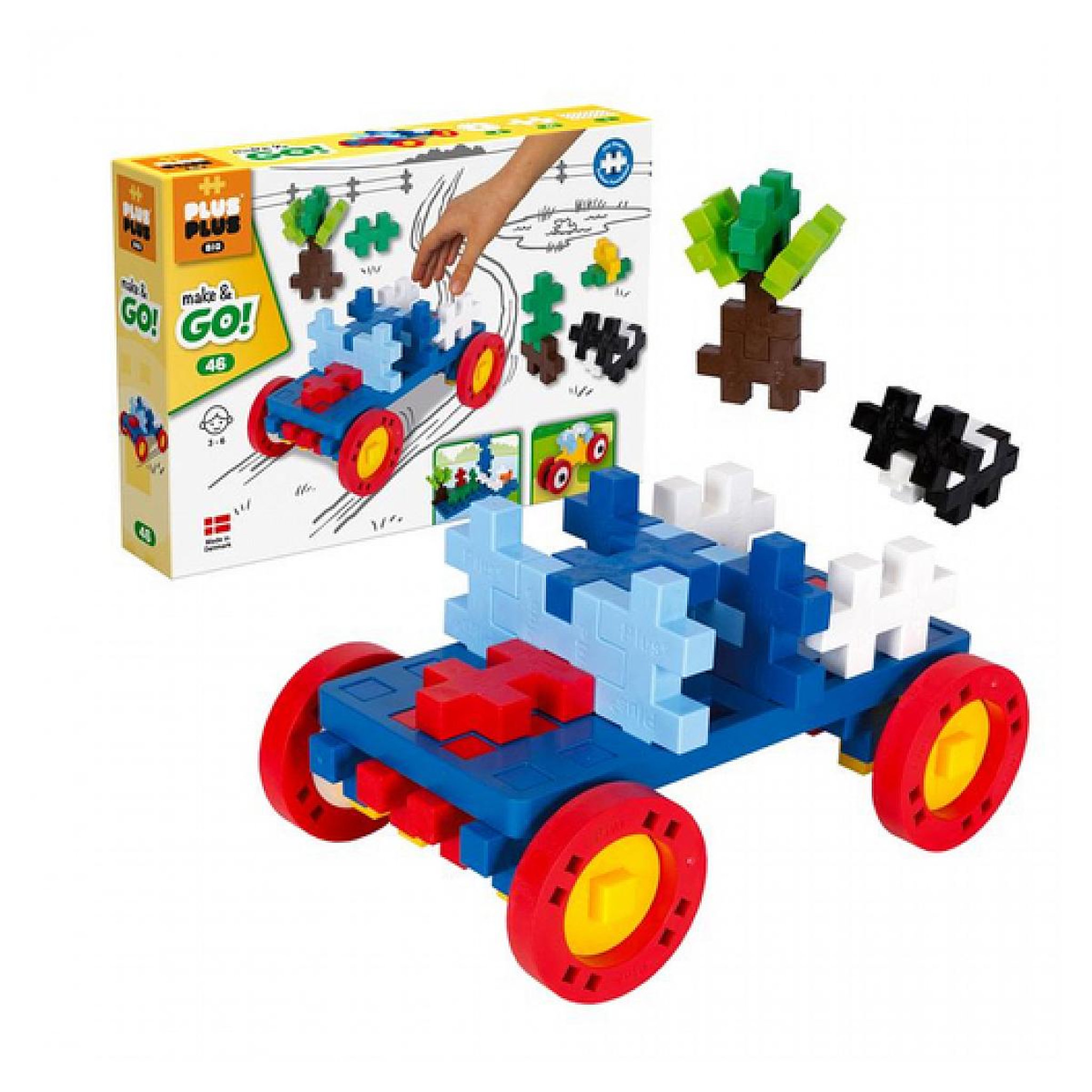 PlusPlus Make and GO! Véhicules - 46 Pcs