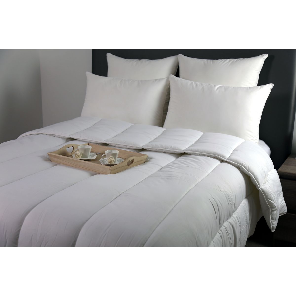 DODO Couette chaude 400g/m² anti allergique SUPRELLE 