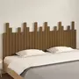 VIDAXL Tete de lit murale Marron miel 185x3x80 cm Bois massif de pin