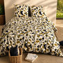 Voir la diapositive 3 : ATELIER DU COTON Parure housse de couette imprimée 100% coton 57fils KLEE