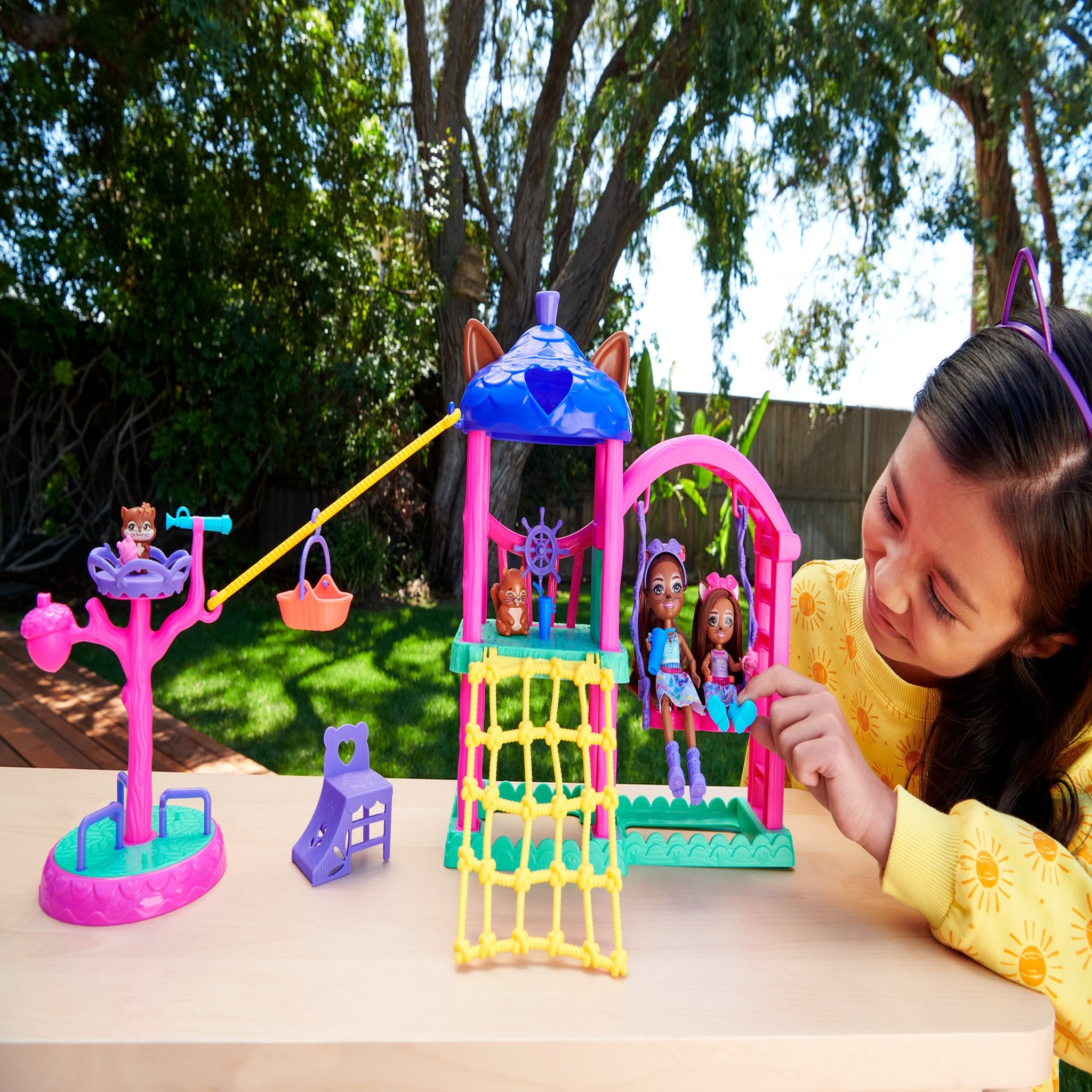 Voir la diapositive 8 : Enchantimals Mini-poupée Enchantimals - Aire de jeux 