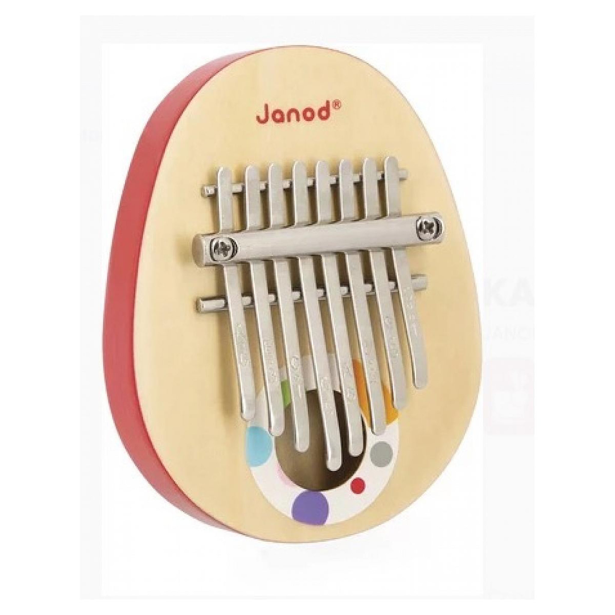 Voir la diapositive 2 : Juratoys-Janod Kalimba Confetti Instrument musical