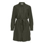 Voir la diapositive 1 : Vila Robe Kaki Femme Vila 14058166