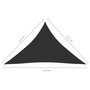 VIDAXL Voile de parasol tissu oxford triangulaire 3,5x3,5x4,9 m