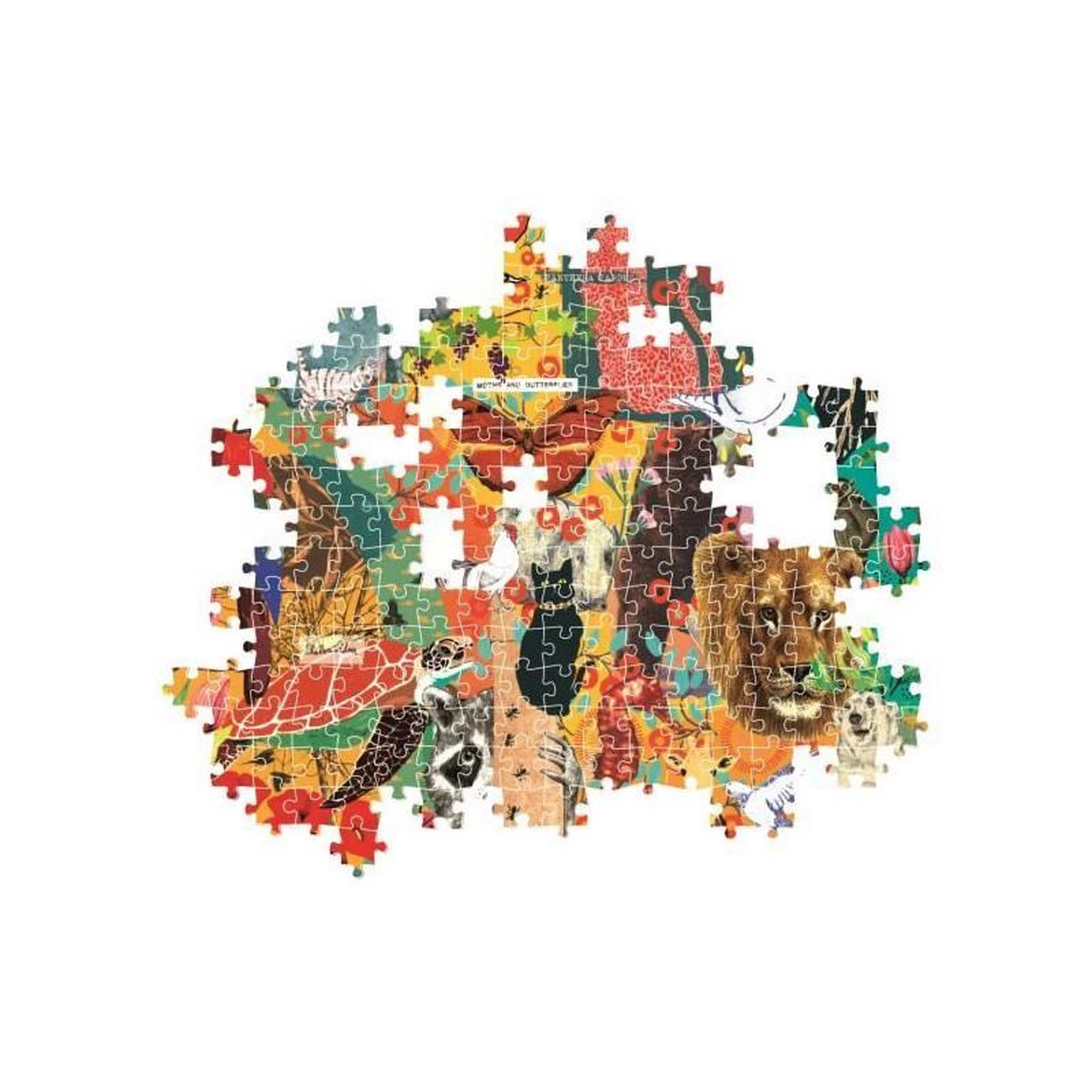 Voir la diapositive 3 : CLEMENTONI Puzzle 1000 pièces More is More – Clementoni – Animaux & Botanique – Adulte – Compact