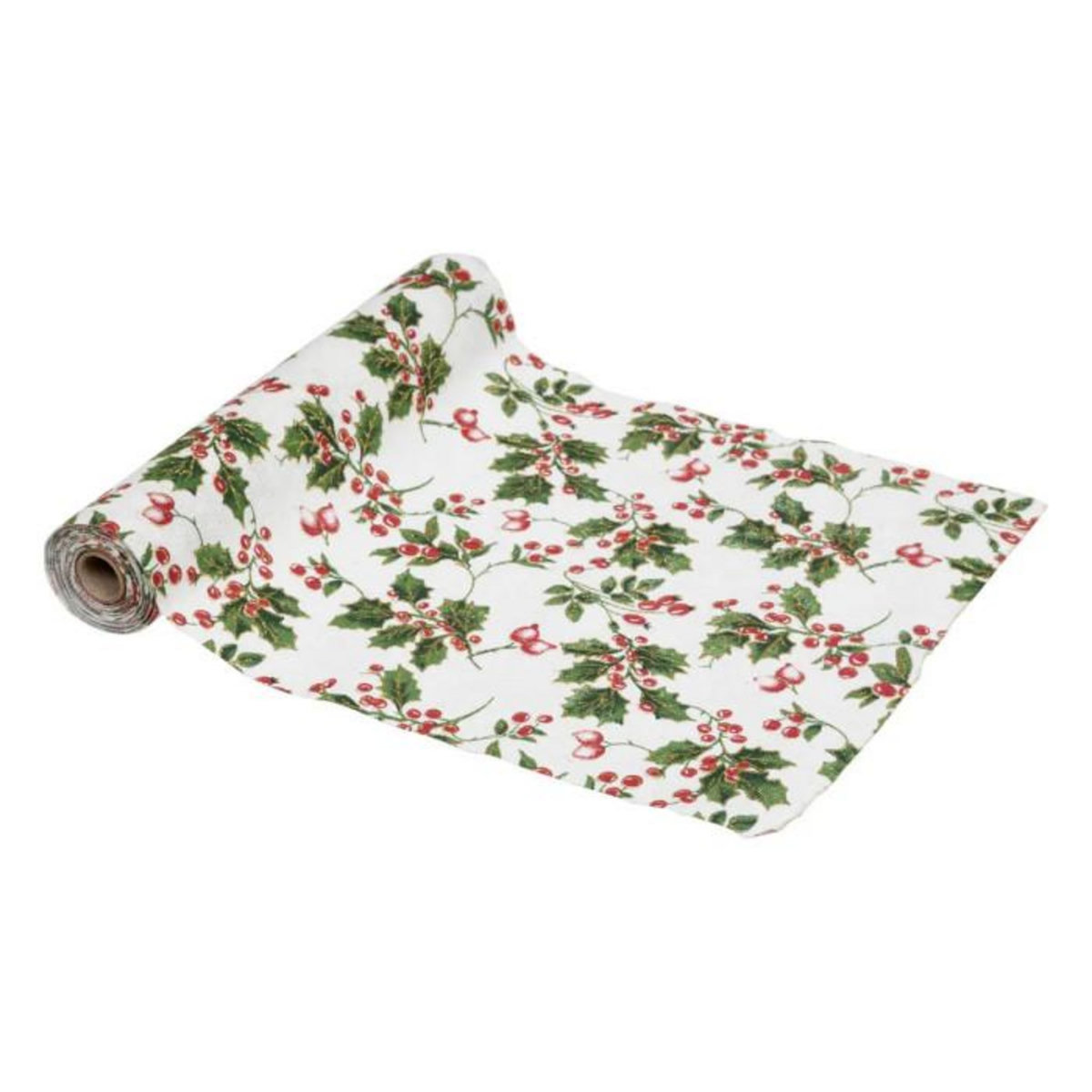 ATMOSPHERA Chemin de Table en Tissu  Houx  28x300cm Multicolore