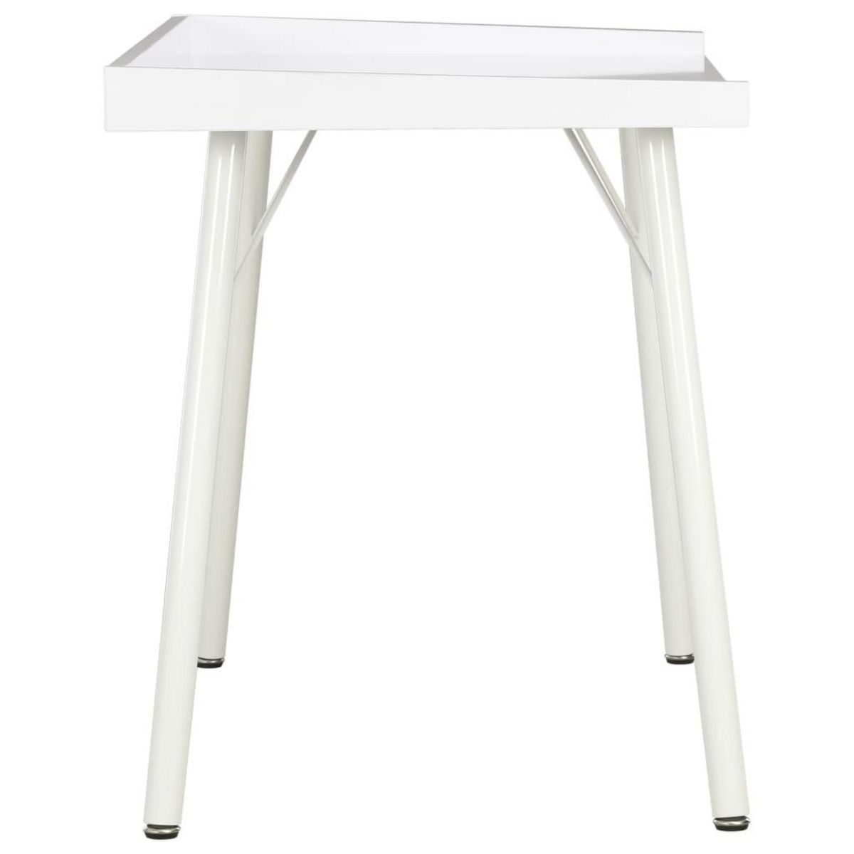 VIDAXL Bureau Blanc 90x50x79 cm