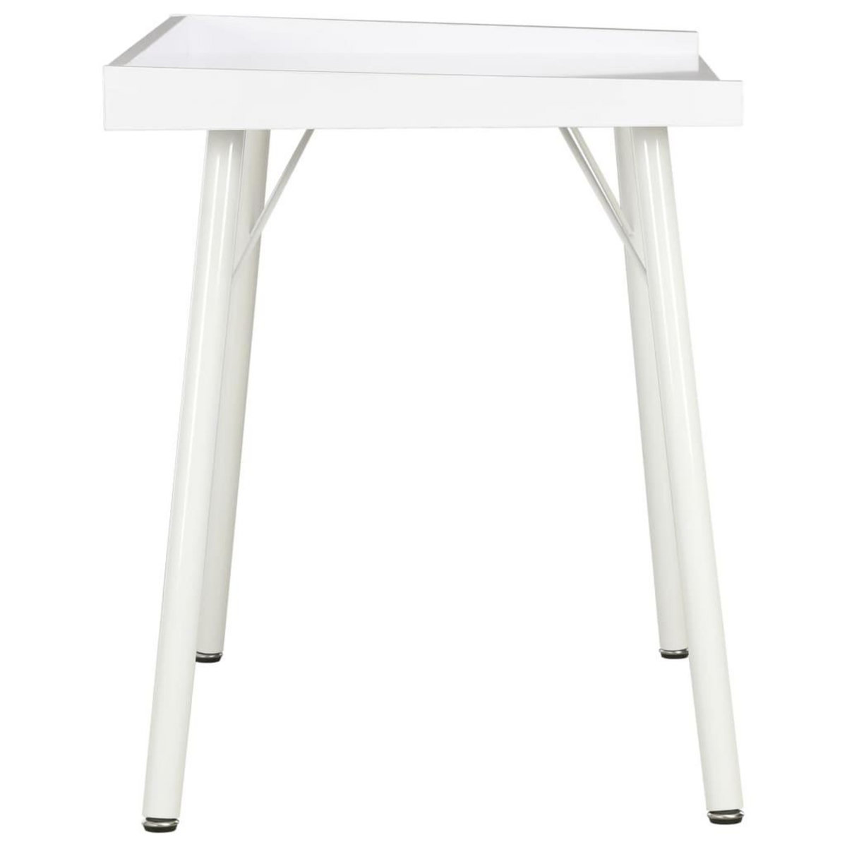 VIDAXL Bureau Blanc 90x50x79 cm