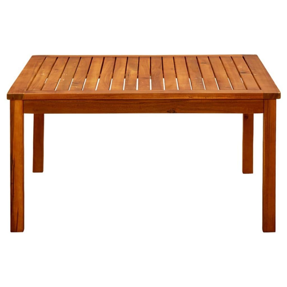 VIDAXL Table basse de jardin 85x85x45 cm Bois solide d'acacia