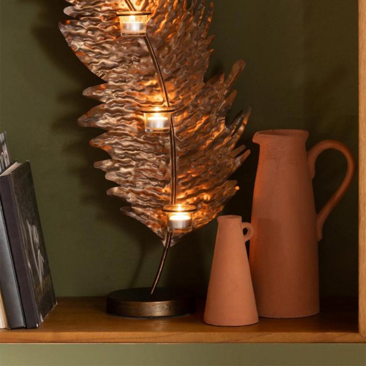 Paris Prix Vase Pichet en Terre Cuite  Moke  36cm Cuivre