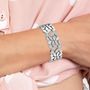 Voir la diapositive 2 : SC CRYSTAL Bracelet par SC Crystal orné de Cristaux scintillants
