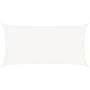 Voir la diapositive 2 : VIDAXL Voile d'ombrage 160 g/m^2 Blanc 2,5x5 m PEHD