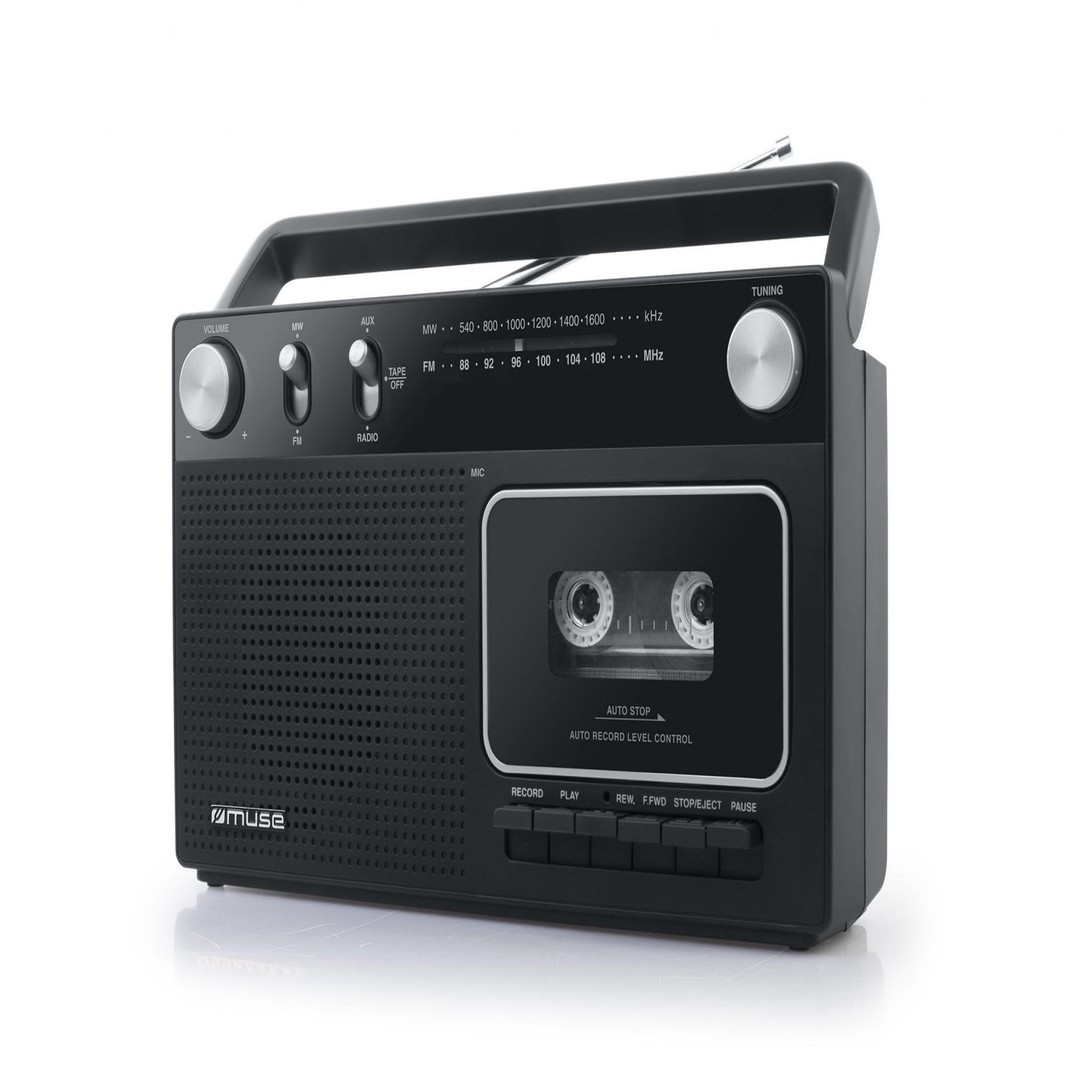 Muse Radio-cassette noir - m152rc