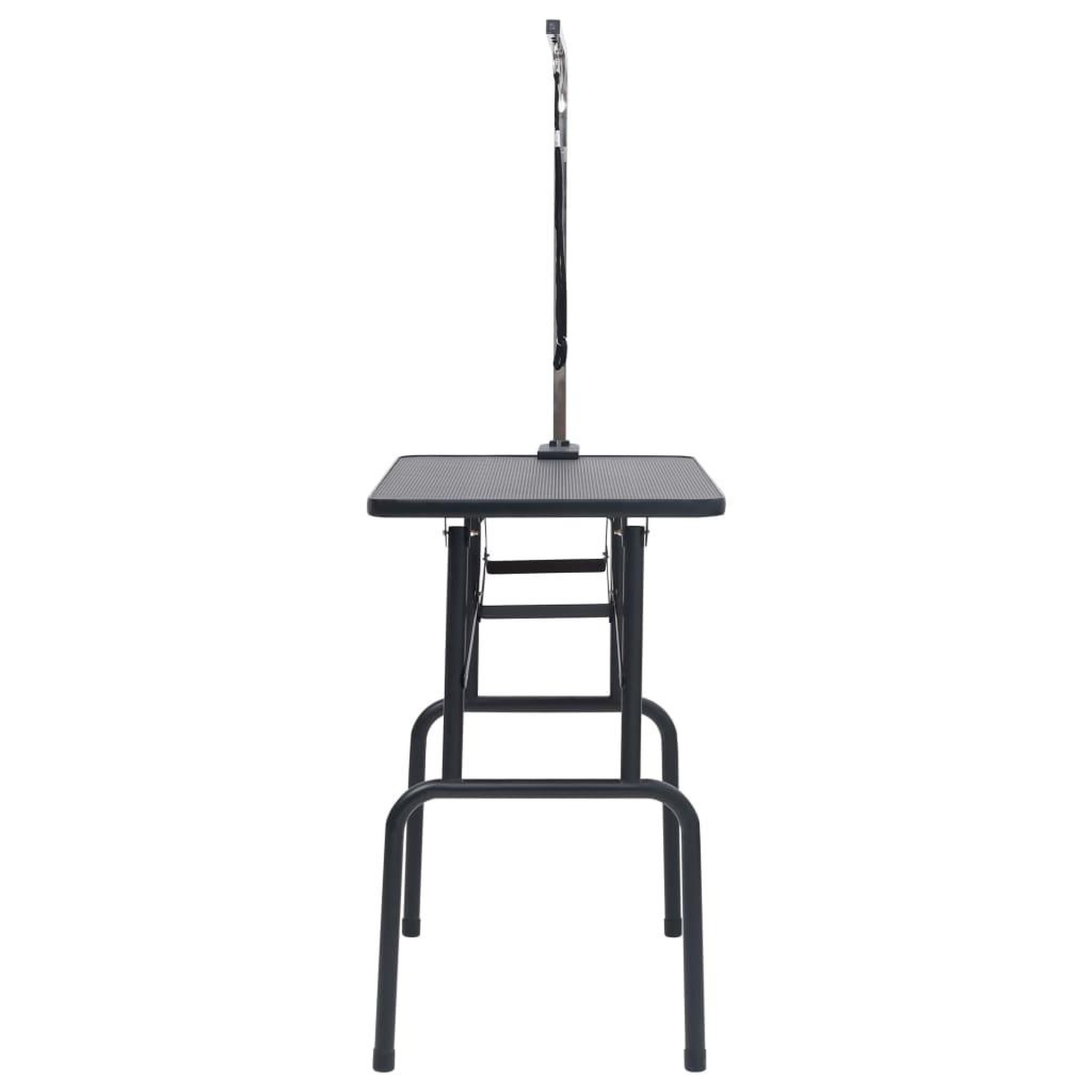 Voir la diapositive 4 : VIDAXL Table de toilettage reglable pour chiens avec 1 boucle