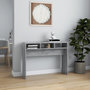 Voir la diapositive 3 : VIDAXL Table console gris beton 105x30x80 cm bois d'ingenierie