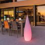 Voir la diapositive 5 : Lumisky Lampadaire extérieur sans fil CLASSY Blanc Polypropylène H120CM