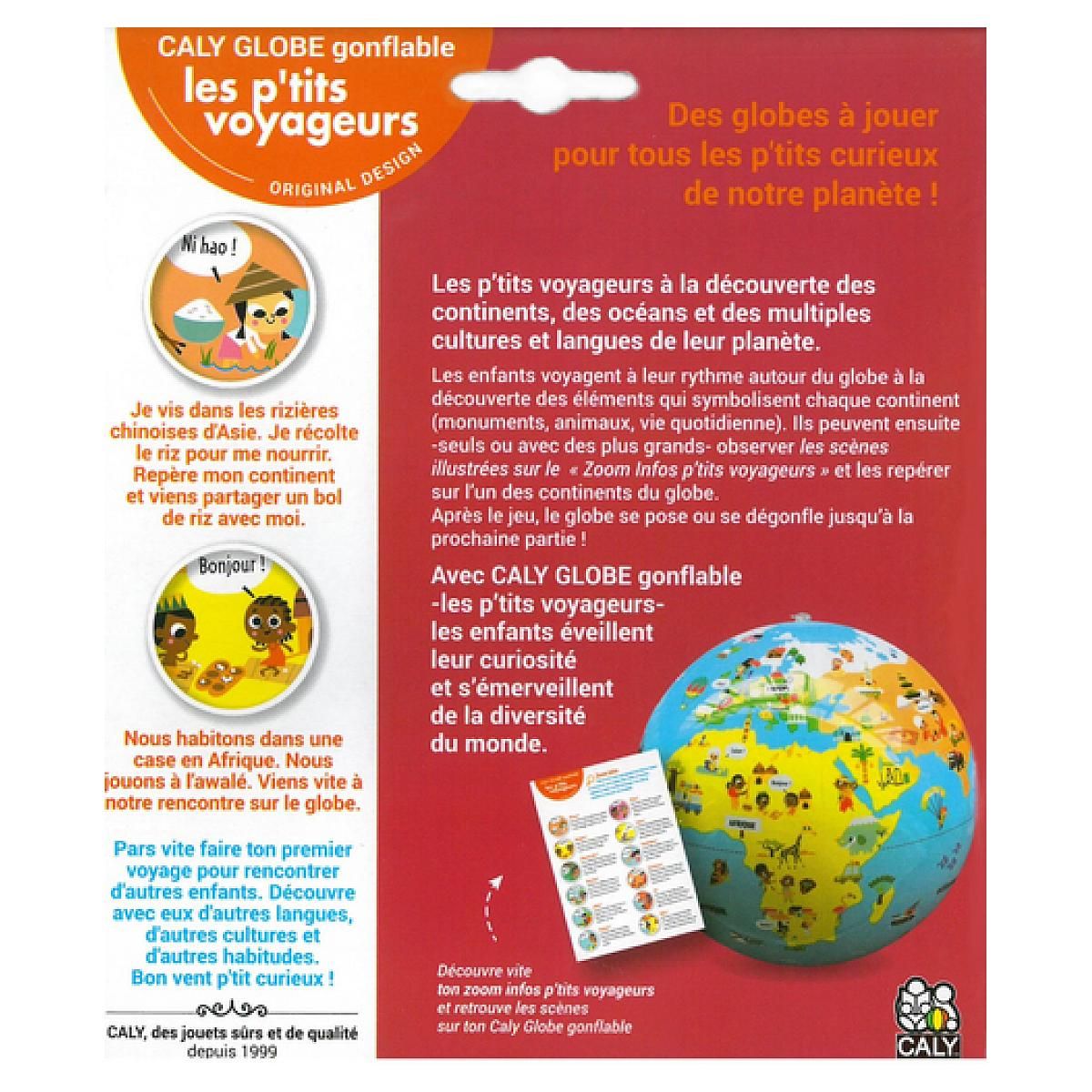 Trousselier Ballon gonflable 30cm - P'tits Voyageurs
