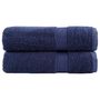 Voir la diapositive 1 : VIDAXL Serviettes de bain de qualité supérieure SOLUND 2 pcs 600g m²