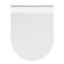 Voir la diapositive 2 : Wenko Abattant WC Habos - Abaissement automatique - Blanc