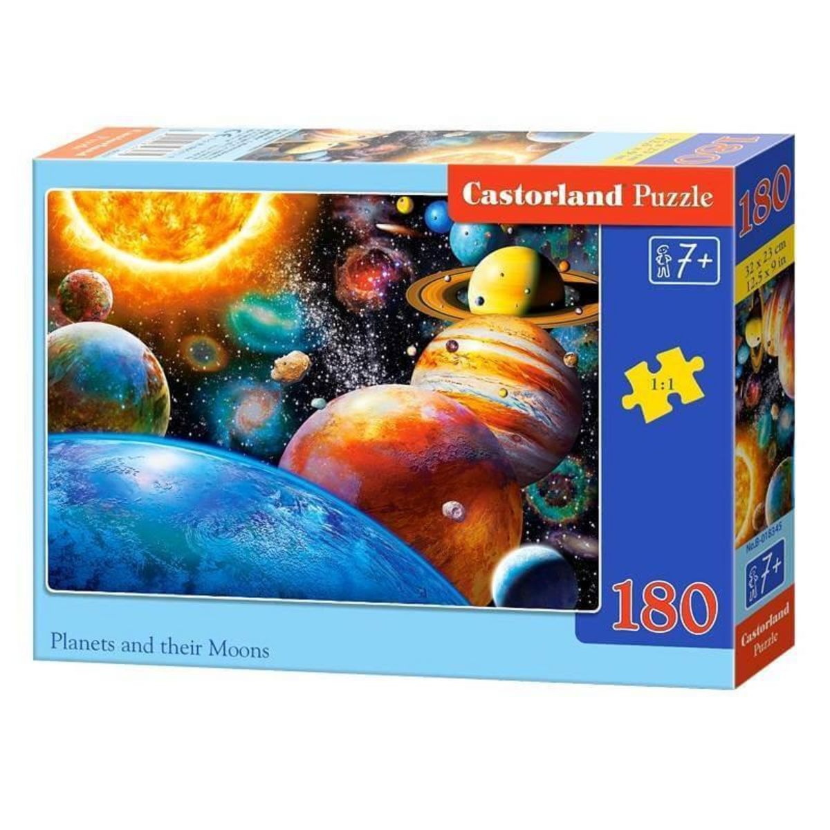 Castorland Puzzle 180 pièces : Les Planètes et la lune