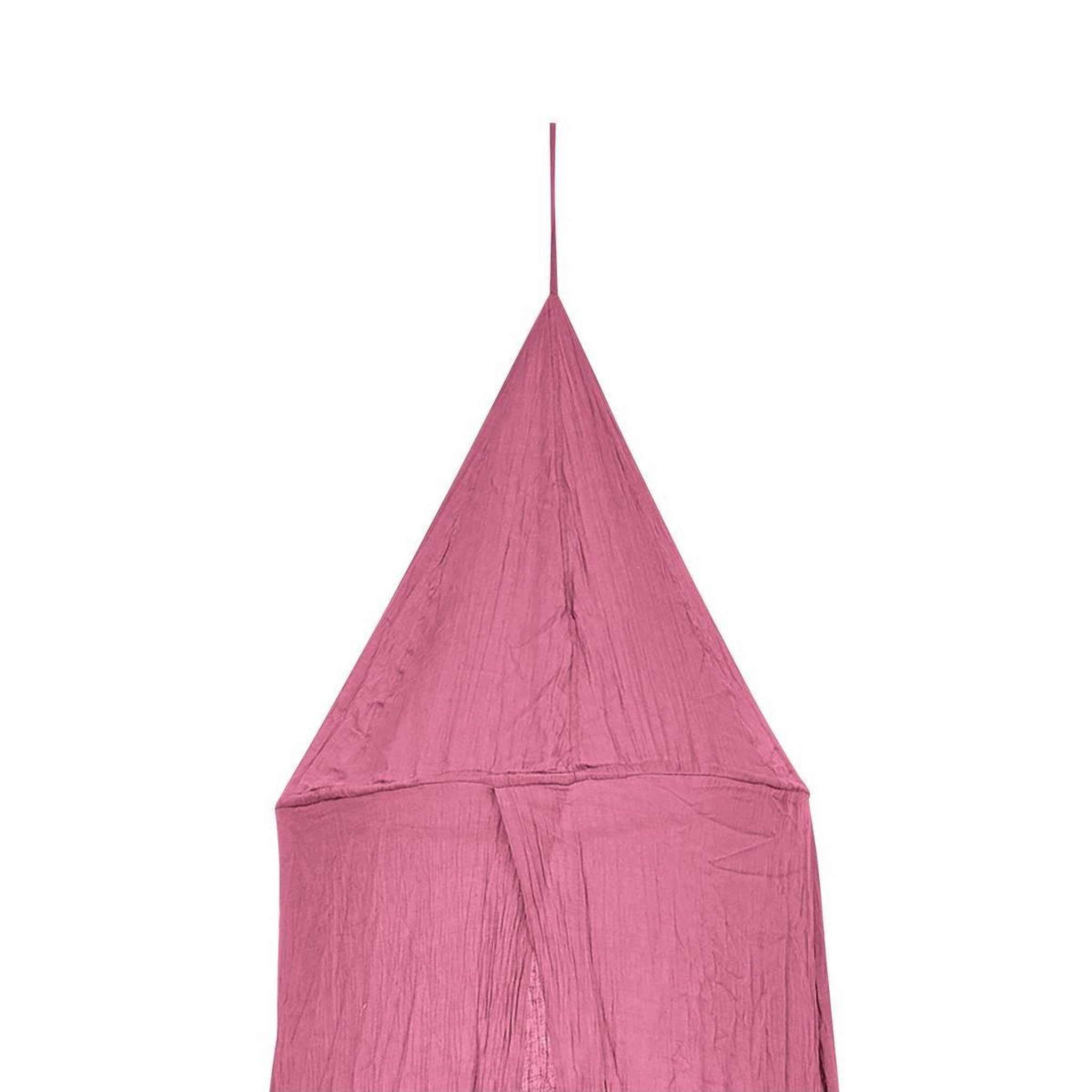 Voir la diapositive 2 : Atmosphera Kids Ciel de lit enfant  lili  350cm rose antique