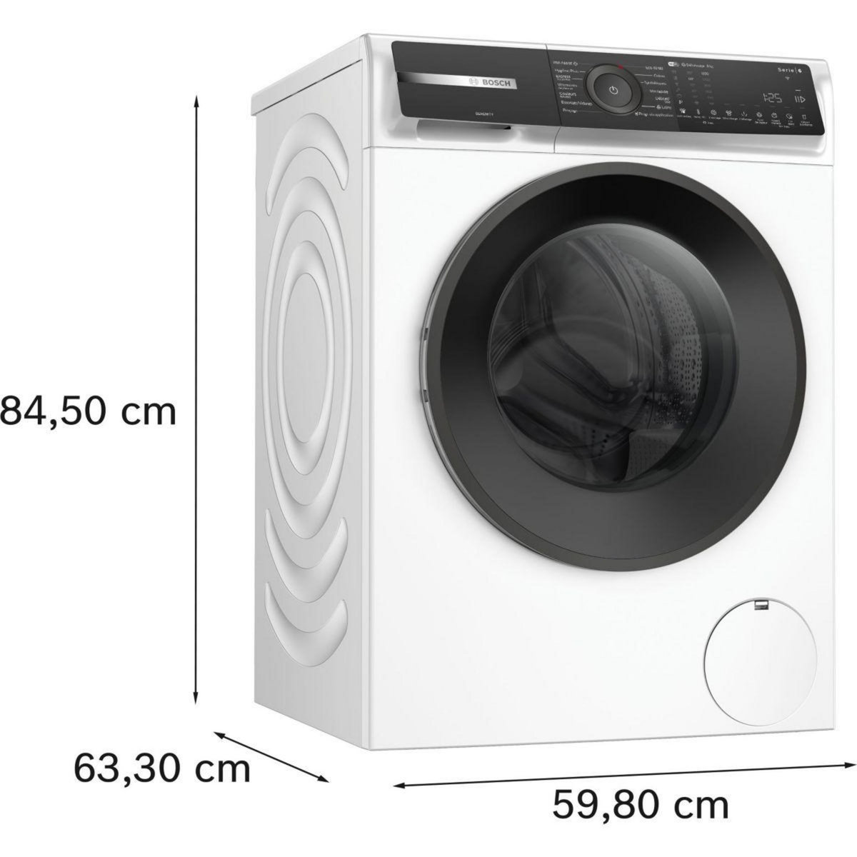 BOSCH Lave linge hublot WGH2440SFR, SERENITY, Antitaches, Iron Assist, Série 6
