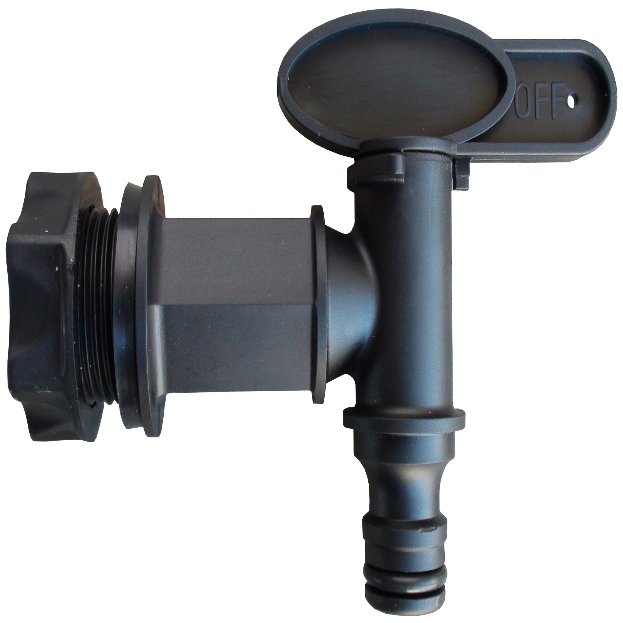 Belli Robinet raccord rapide clipasble - 20/27 - Noir