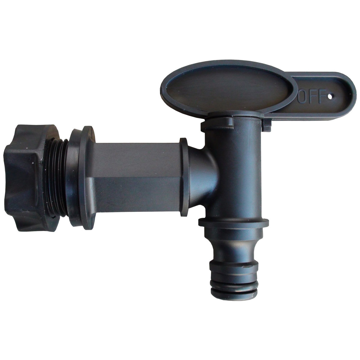 Belli Robinet raccord rapide clipasble - 20/27 - Noir