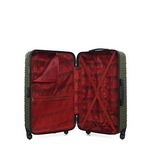 BLUESTAR BLUESTAR - Set de 4 Valises LIMA-C 75 cm 4 Roues. Coloris disponibles : Bleu, Gris, Noir