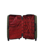 BLUESTAR BLUESTAR - Set de 4 Valises LIMA-C 75 cm 4 Roues. Coloris disponibles : Gris, Noir