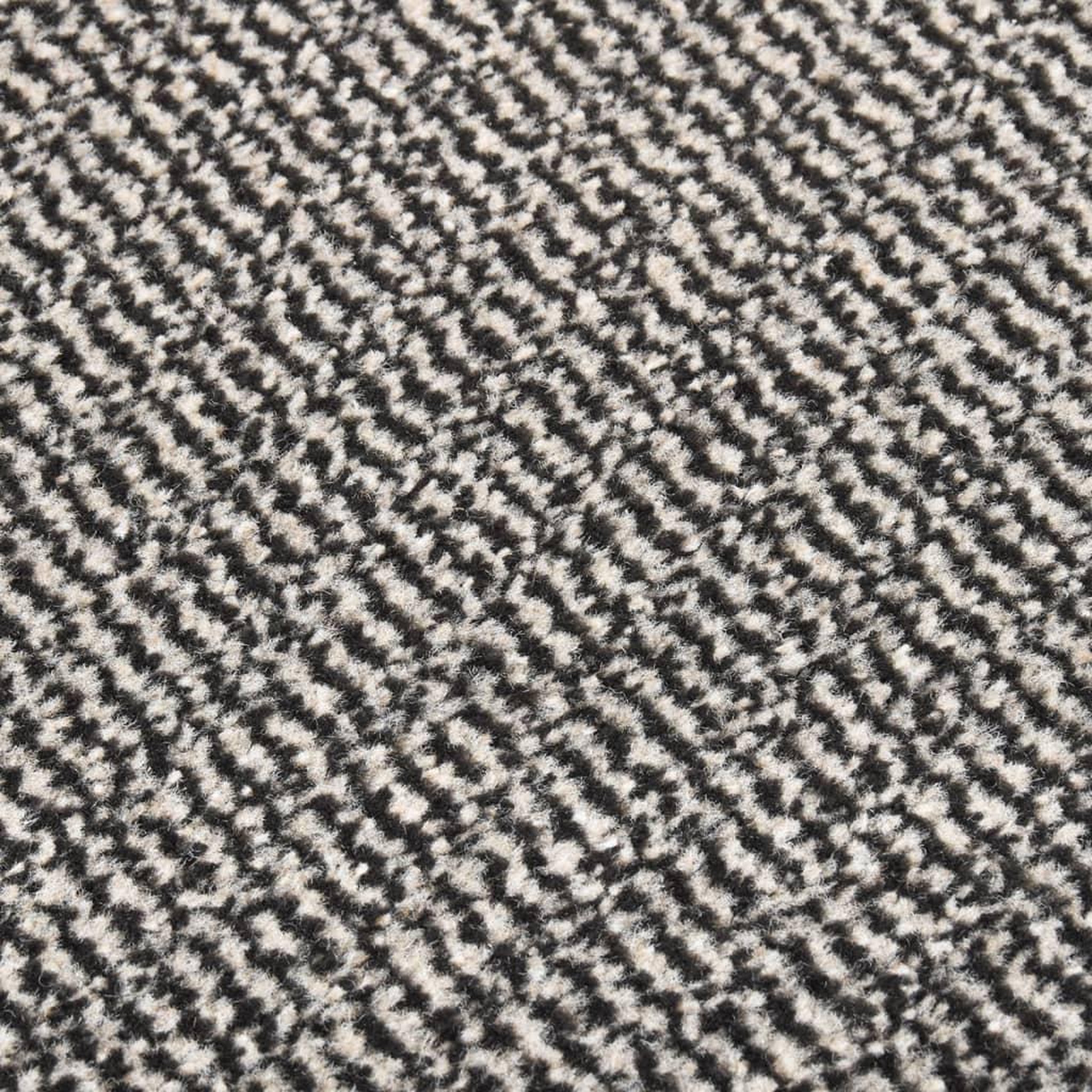 Voir la diapositive 4 : VIDAXL Paillasson touffete 80x120 cm Marron clair