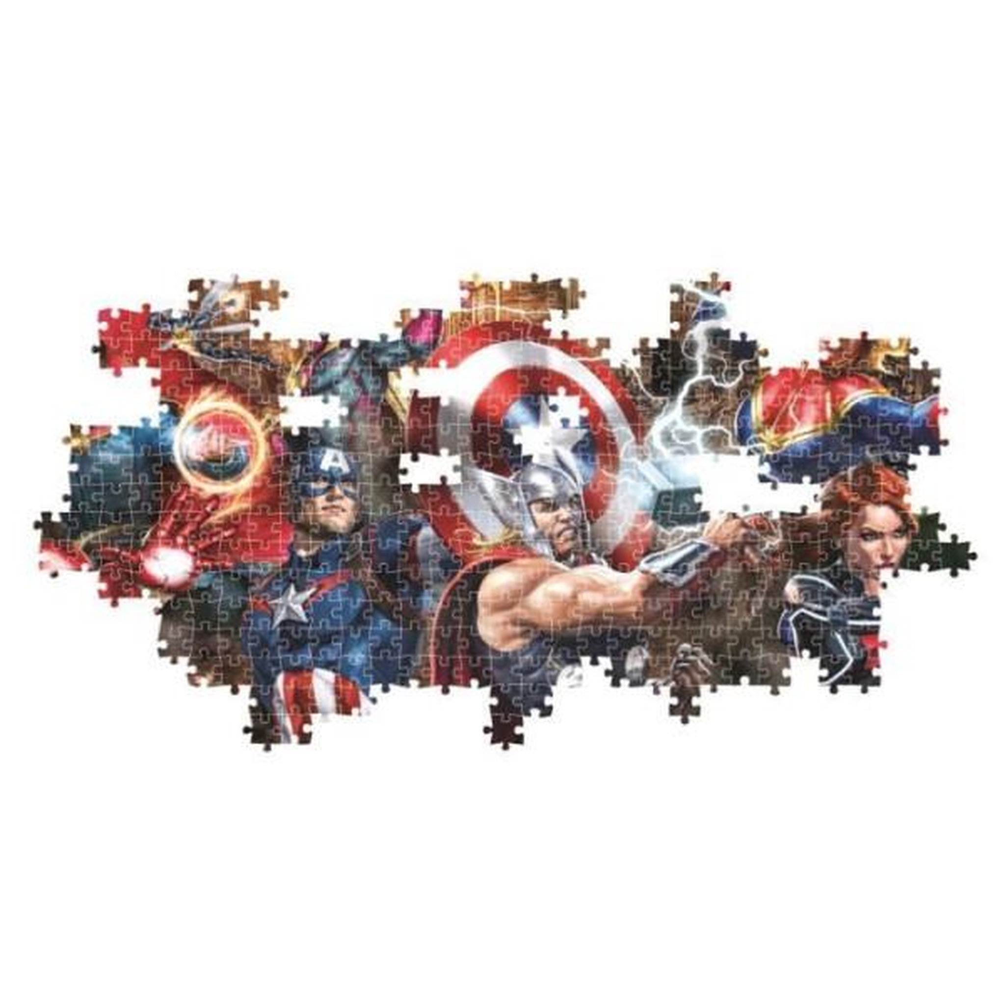 Voir la diapositive 3 : CLEMENTONI Clementoni - compact 1000 pieces panorama - marvel, the avengers