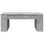 Voir la diapositive 4 : VIDAXL Table basse gris beton 102x55x42 cm bois d'ingenierie