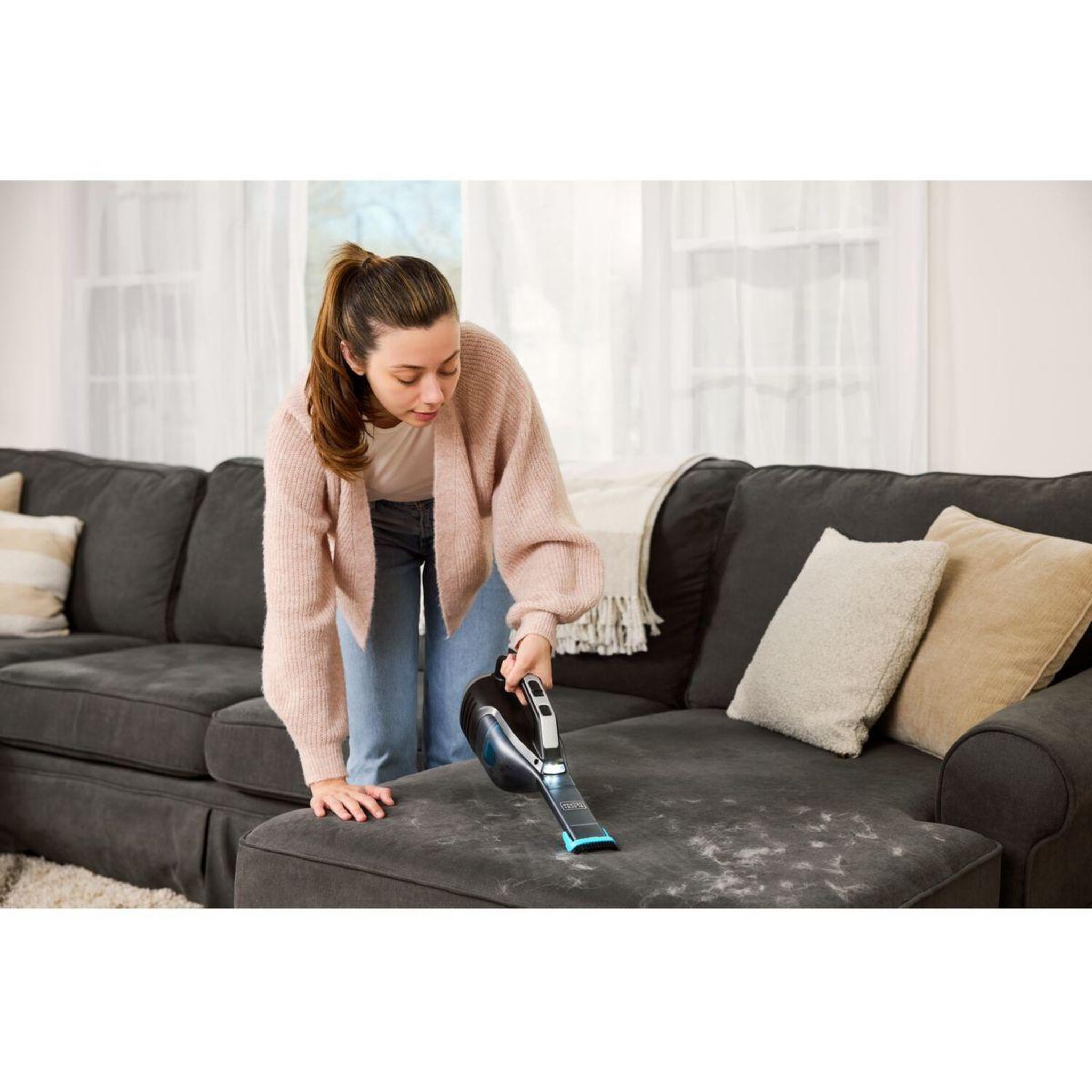 Voir la diapositive 4 : Black et Decker Aspirateur main dvd320b