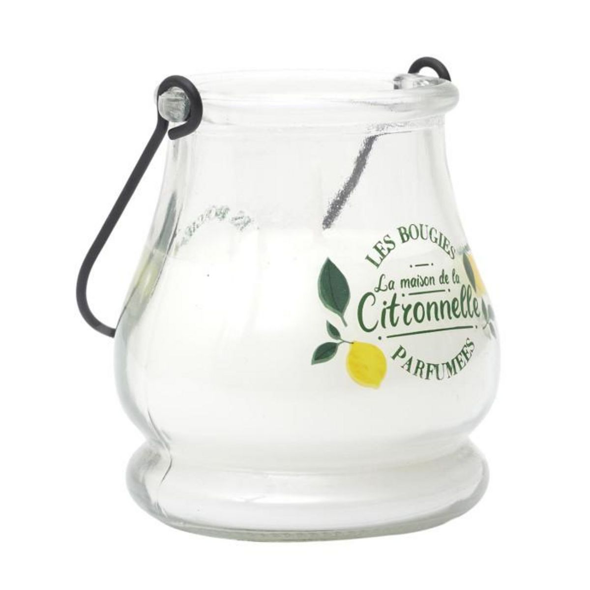 Paris Prix Bougie Parfumée Antimoustique  Couleur  200g Citronnelle