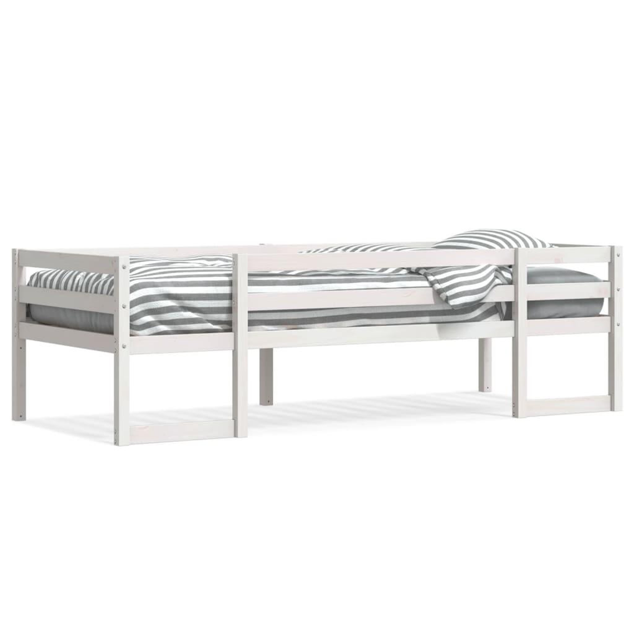 Voir la diapositive 2 : VIDAXL Cadre de lit pour enfants sans matelas 90x200 cm pin massif
