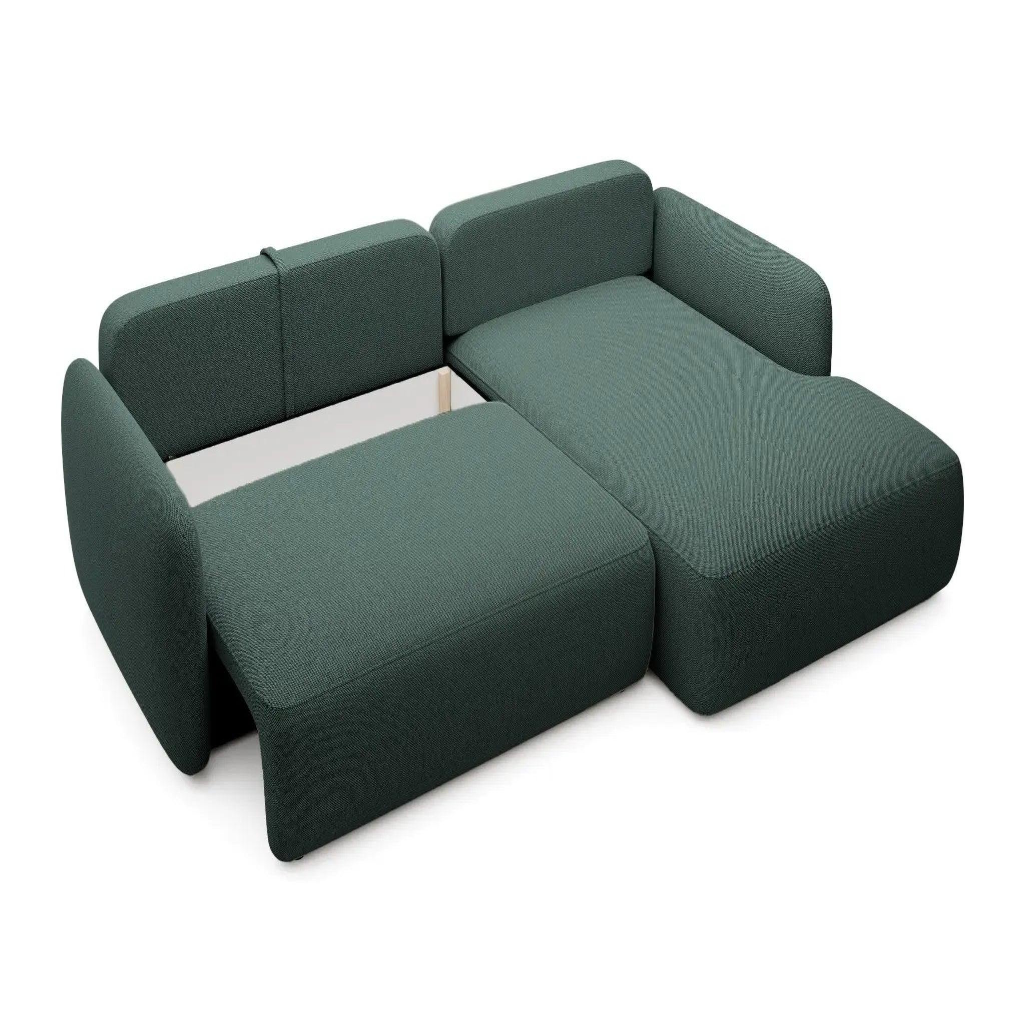 Voir la diapositive 6 : CASANOVA PARIS Gigi - canapé d'angle convertible tissu bouclette
