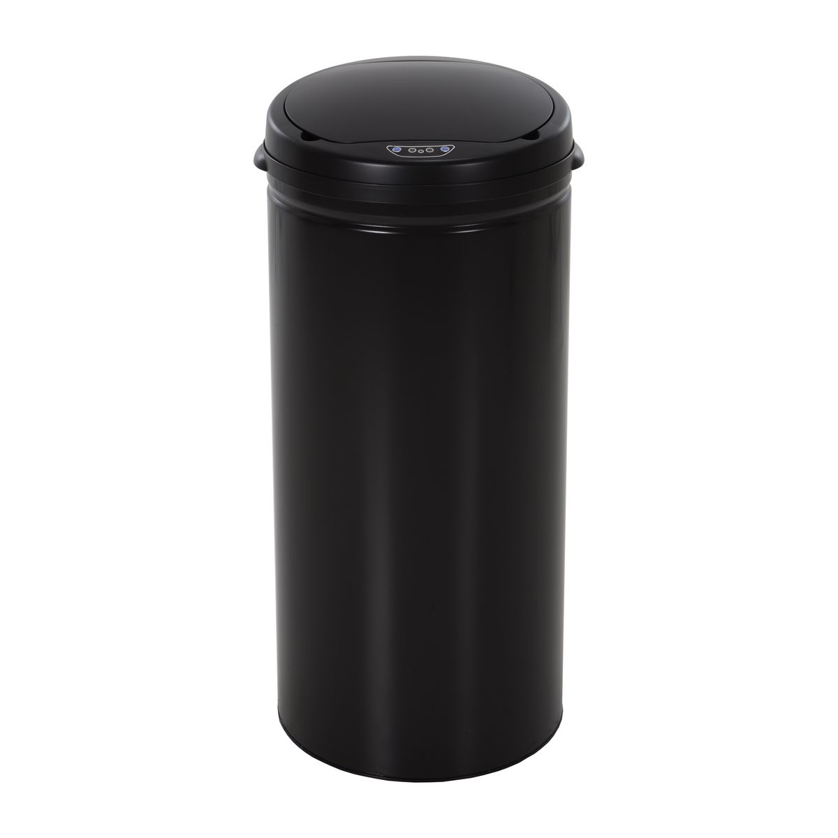 Poubelle automatique 42L Noir mat