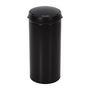 Voir la diapositive 1 : Poubelle automatique 42L Noir mat