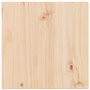 Voir la diapositive 2 : VIDAXL Dessus de table 50x50x1,7 cm carre bois de pin massif